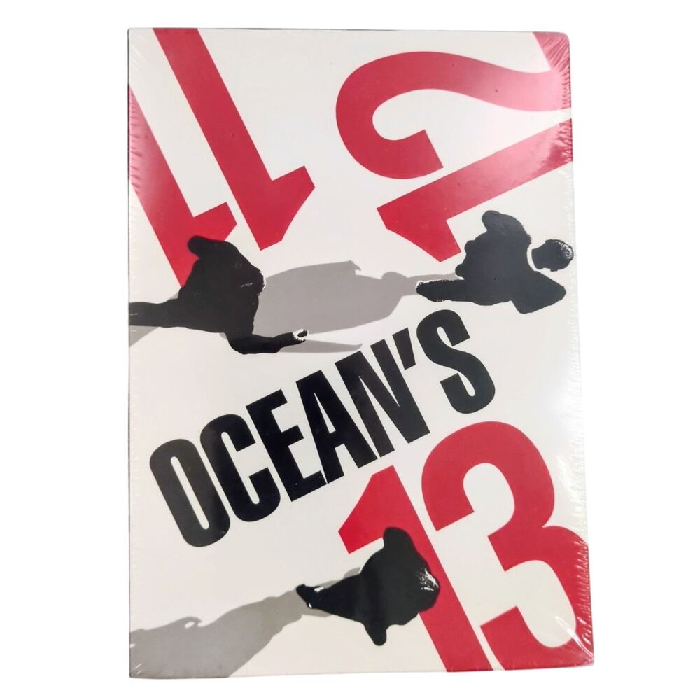 Ocean's Eleven Twelve Thirteen DVD Trilogy Box Set George Clooney Brad Pitt New